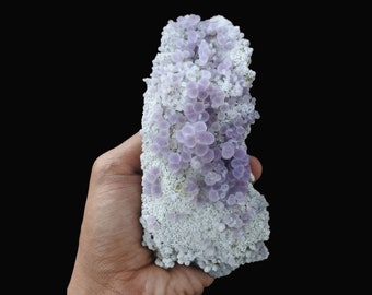 300gr Natural Beauty in Your Hand: Selected Grape Agate Stone for Your Unique Collection!
