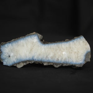 110g. Blue Ice Glacier Palm Stone Slab | Raw | for jewelry | DIY