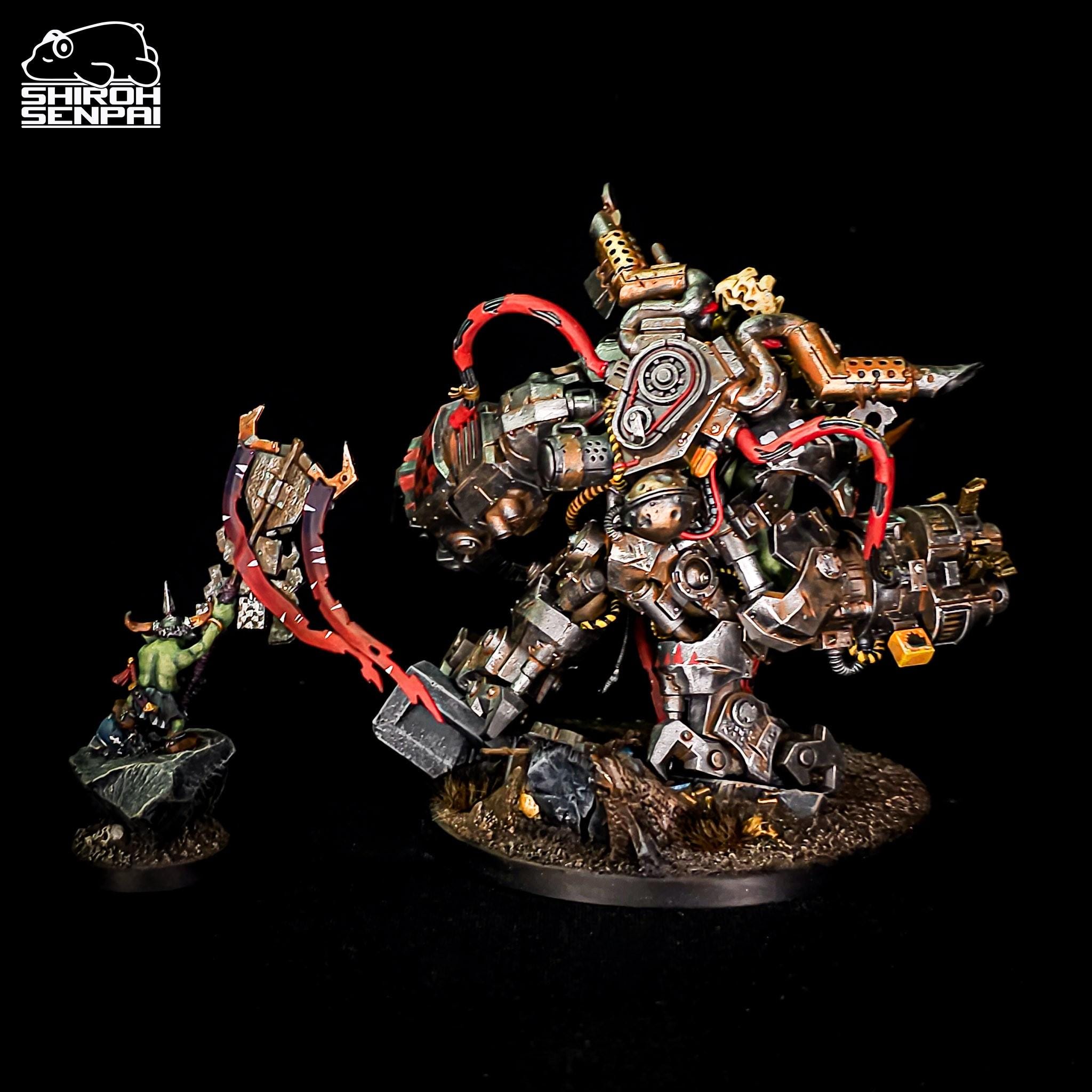 Ghazghkull Thraka and Makari Orks Warlord Warhammer 40K