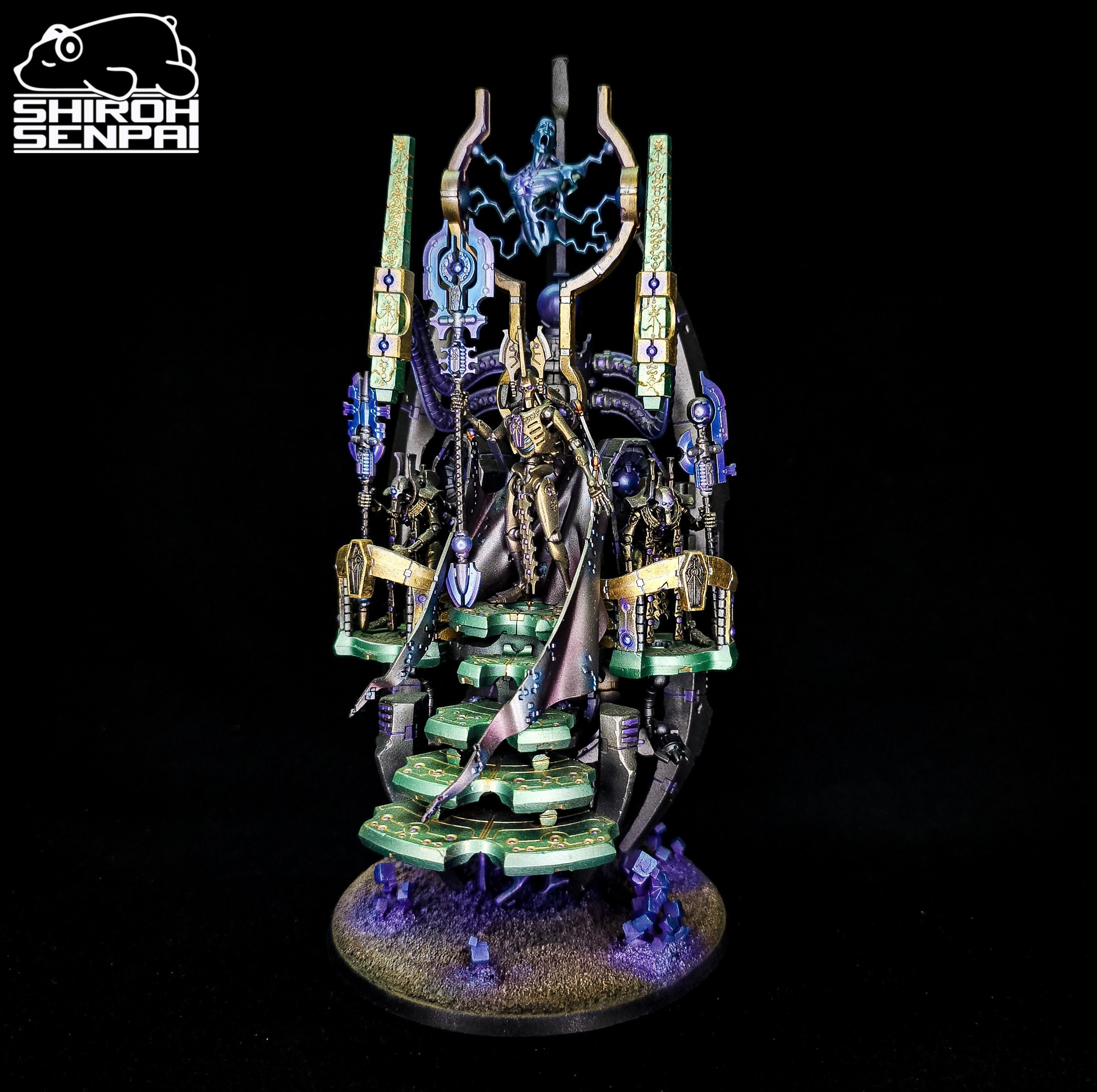 Games Workshop Warhammer 40k - Necron Szarekh Le Roi Silencieux - Figurine à Peindre - 99120110047