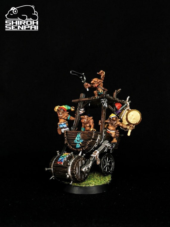 Blood Bowl Games Snotling Pump Wagon Cinco De Mayo Etsy