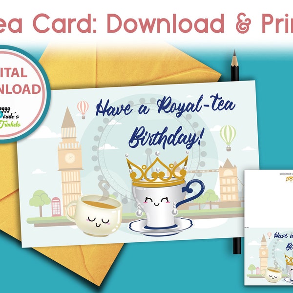 Chai Birthday Cards Etsy