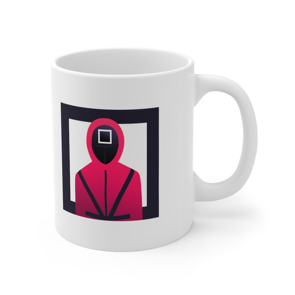 Squid Games Personalised Mug Hit Netflix Series Front Man Office Coffee Cup 