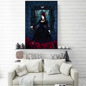 Alice Madness Returns Poster, Video Game Unframed Prints, Geek Wall Accessories