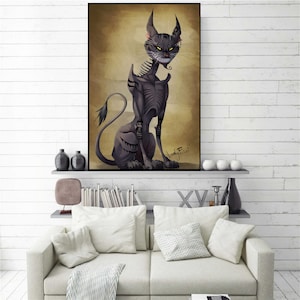 Alice Madness Returns Poster, Cheshire Cat Wall Print, Video Game Wallpaper
