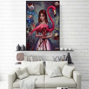 Alice Madness Returns Poster, Nerd Room Wall Decor, Alice Madness Wall Accessories