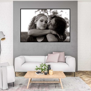 10 Things I Hate About You Poster, Teens Room Wall Decor, Unframed Canvas Wall Art