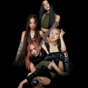 Póster de Black Pink: arte de pared de K-Pop de alta calidad para fanáticos, decoración inspirada en la música y la moda, regalo perfecto para los amantes del K-Pop