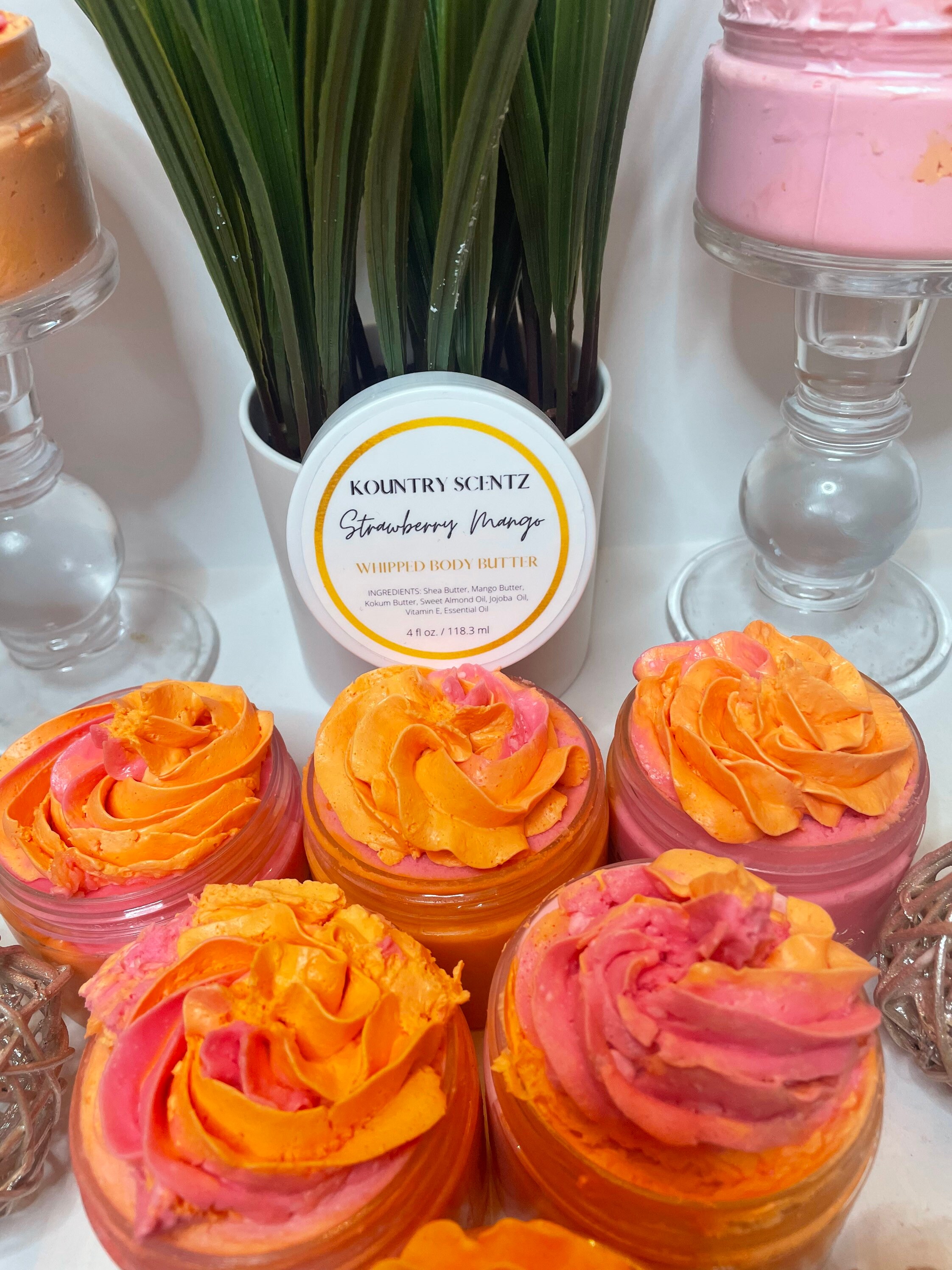 Strawberry Mango Whipped Body Butter