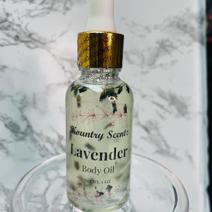Lavender Botanical Infused Body Oil