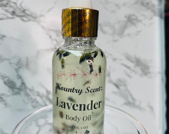 Lavender Botanical Infused Body Oil