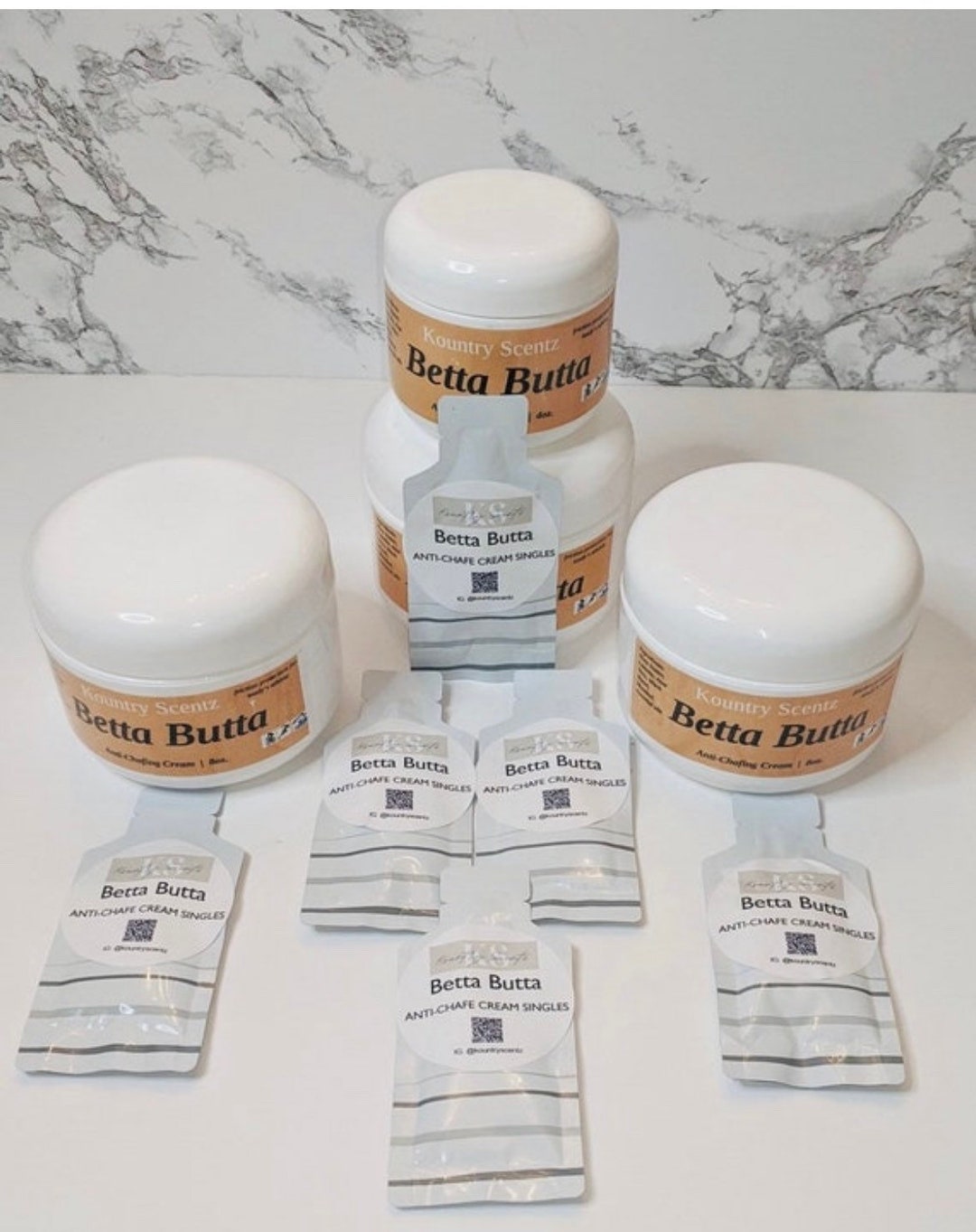 Shell Betta Cream Betta Butta Anti-chafing Cream Singles - Etsy