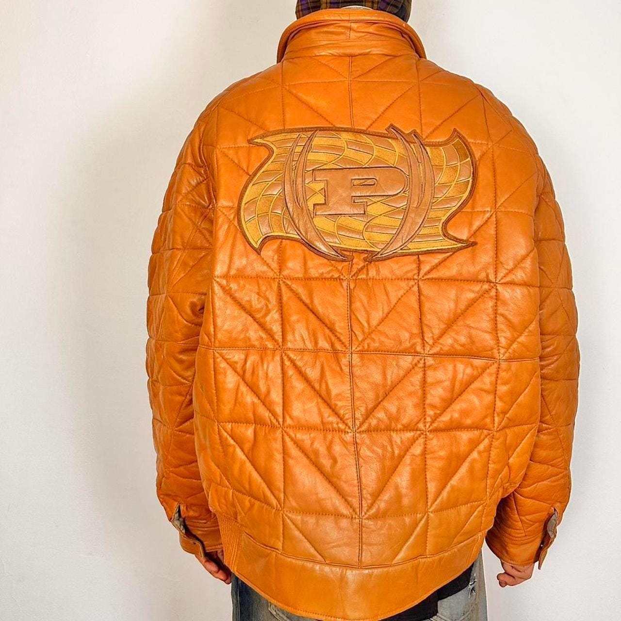 Phat Farm Leather Jacket - Etsy