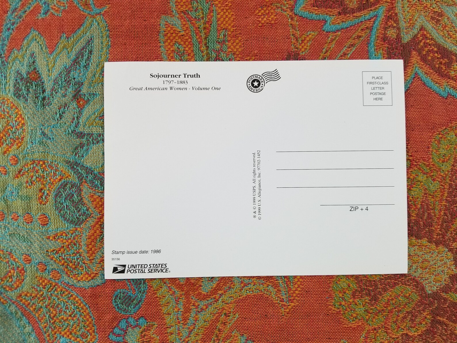 Vintage Postcards 1999 Great American Women USPS Snail Etsy