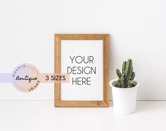Download Cactus Mockup With Photos Etsy
