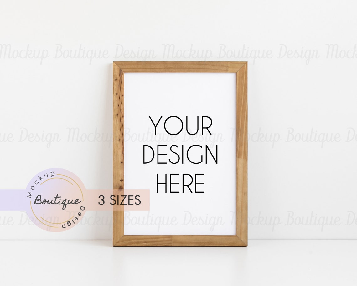 Download A4 Size Frame Mockup Simple Frame Mock Up Vertical Frame ...