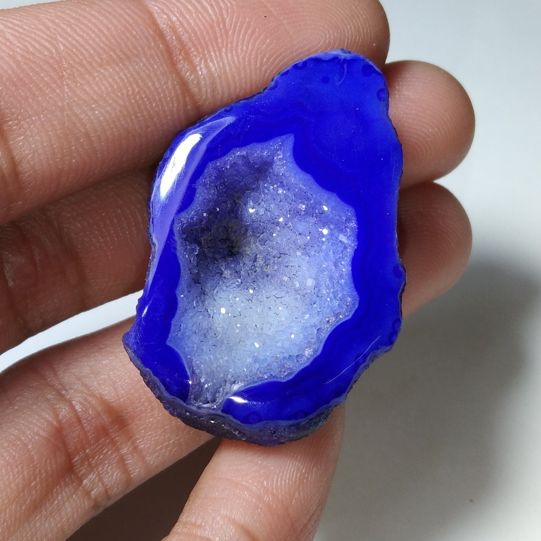 Natural Druzy Stone Good Quality Rare Agate Druzy Stone Etsy