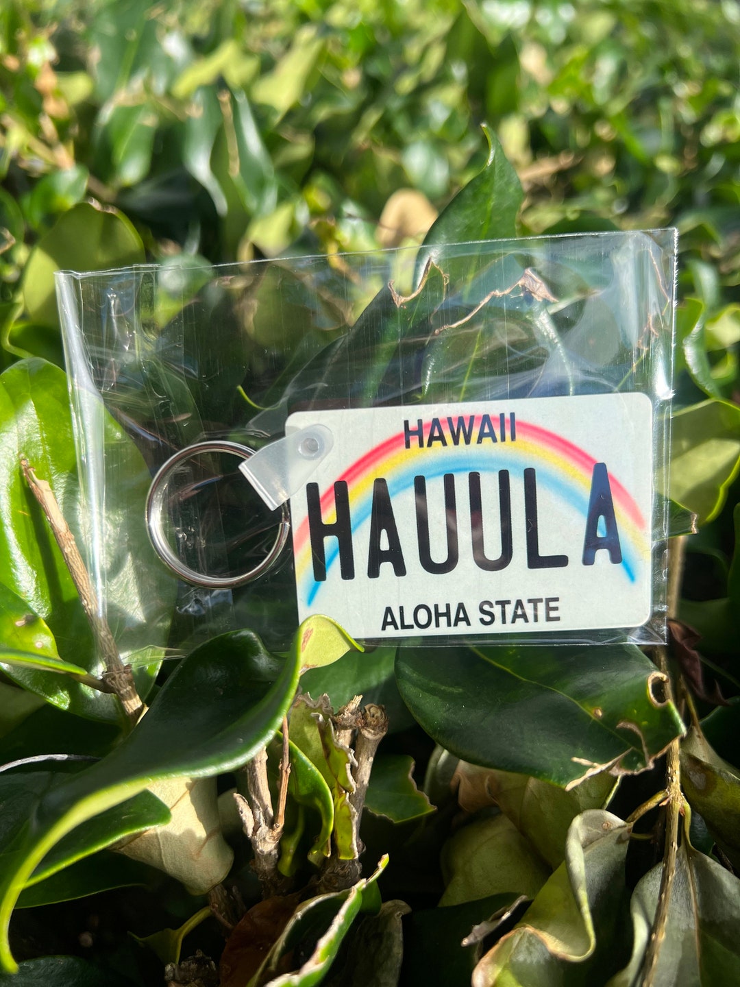 Custom Hawaii License Plate Keychain Hawaii Keychain Etsy