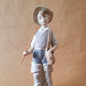Boy Fishing Figurine -  Sweden