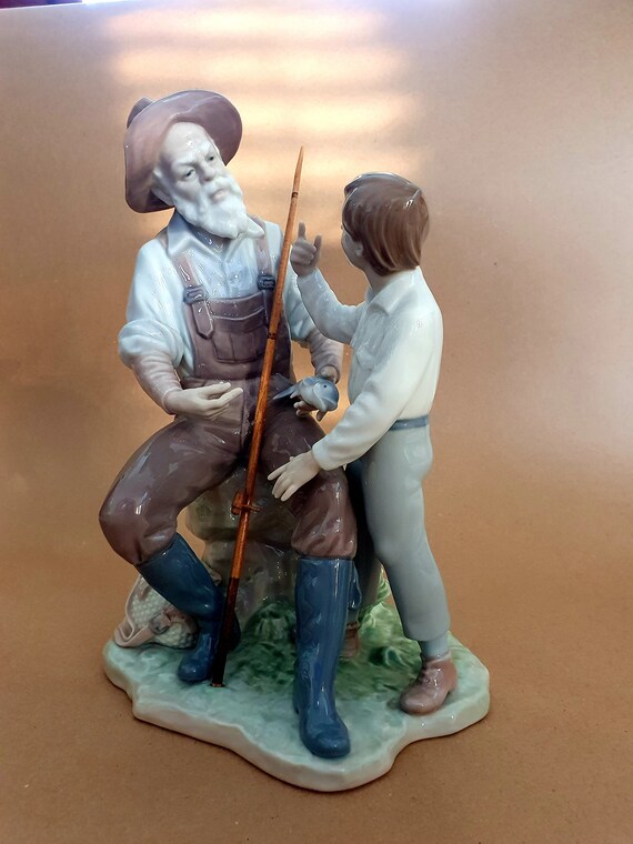 リヤドロ LLIADRO 釣りのレッスン