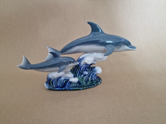 リヤドロ　イルカの親子　LIADRO　イルカ Amazon.co.jp: 極 LLADRO リヤドロ イルカの親子 : おもちゃ