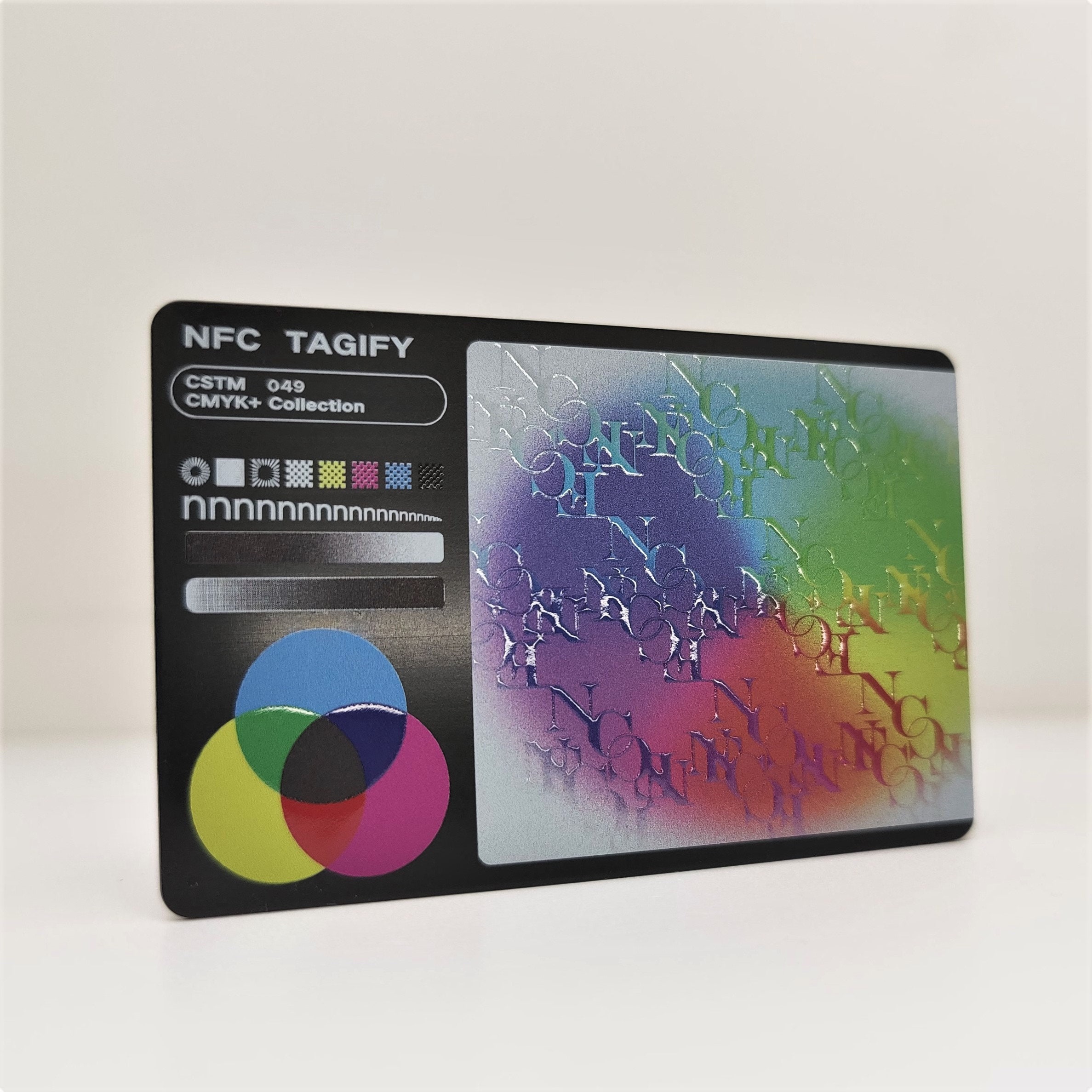 Biglietto Da Visita Digitale NFC E QR Code - Personalizzabile, Made In Italy, Condivisione Contatti Senza App