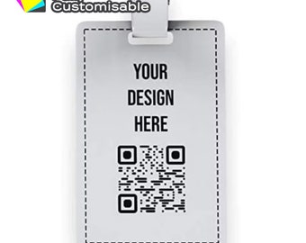 Custom Printed Smart nfc Digital Business Badge ID Card | Double Sided Printed Hard PVC ID Business card  | 144 Bytes