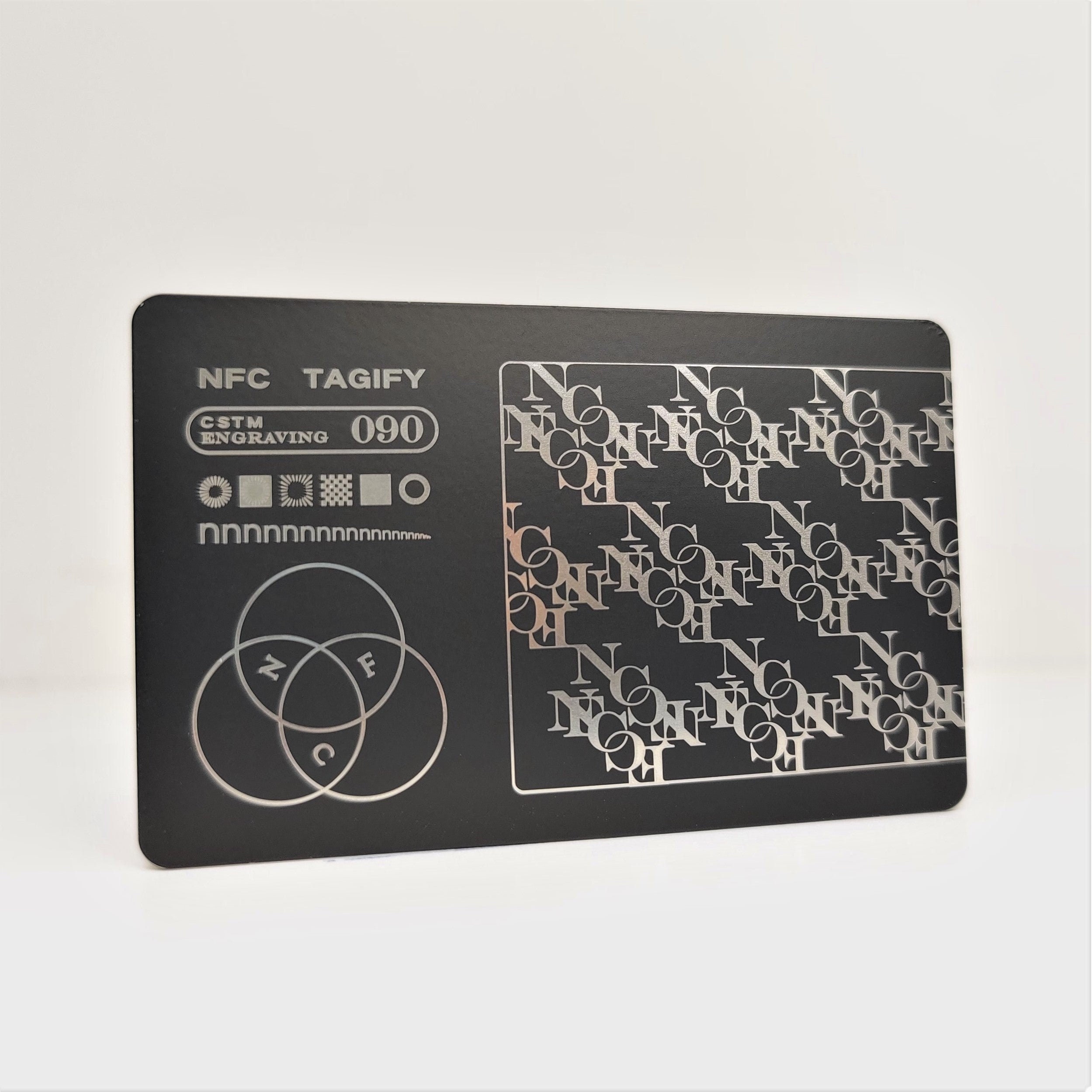 Embossed Mastercard Pressed Metal Digital Cards - Engraved & Printed - Etsy