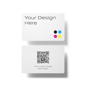 Aangepast PVC NFC digitaal visitekaartje - deel je contactgegevens, socialmedialinks en meer met slechts één tik - volledig aanpasbaar.