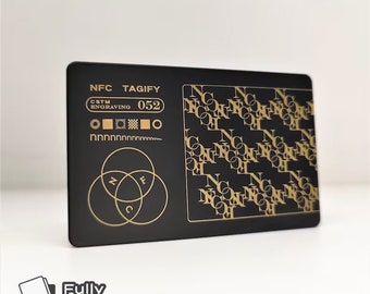 Full Metal Digital Cards - Engraving