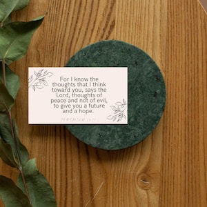 Tarjetas de las Sagradas Escrituras para mujeres ansiosas / Versículos bíblicos imprimibles para la ansiedad / Minitarjetas de las Sagradas Escrituras alentadoras