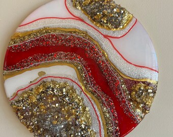 Resin Geode Art - Etsy