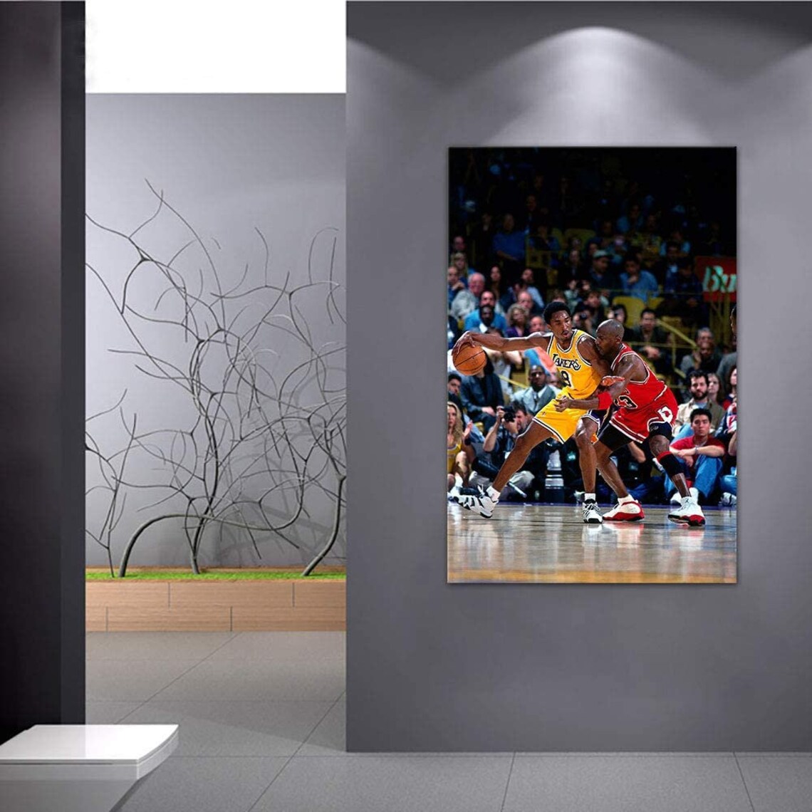 NBA Famous Basketball Legends Canvas Wall Art Decors for Etsy