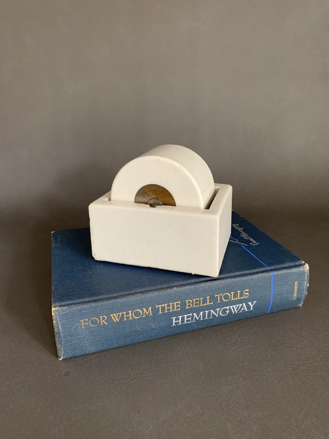 Vintage HEAVY Stamp Envelope Sealer Wetter Wheel Office Etsy