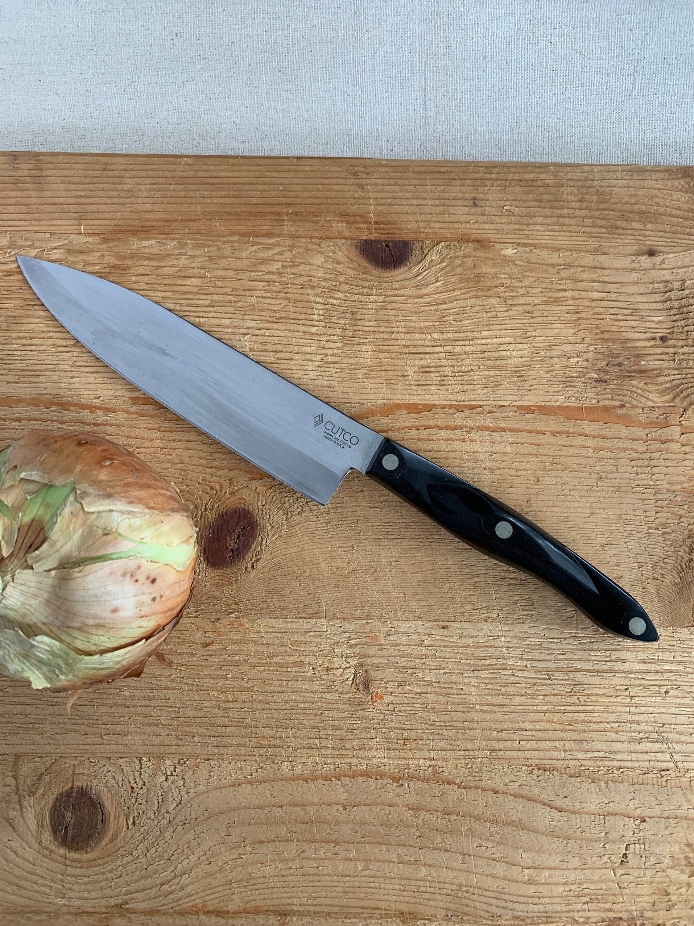 Vintage CUTCO 8 Chef Knife Fully Restored & Sharpened Knives 