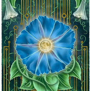Moonflower Digital Art Print