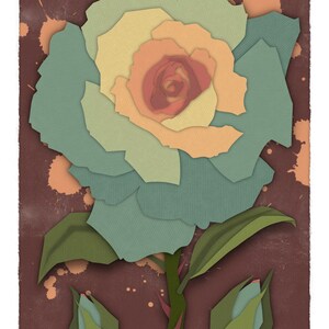 Rose Print (3 colours)