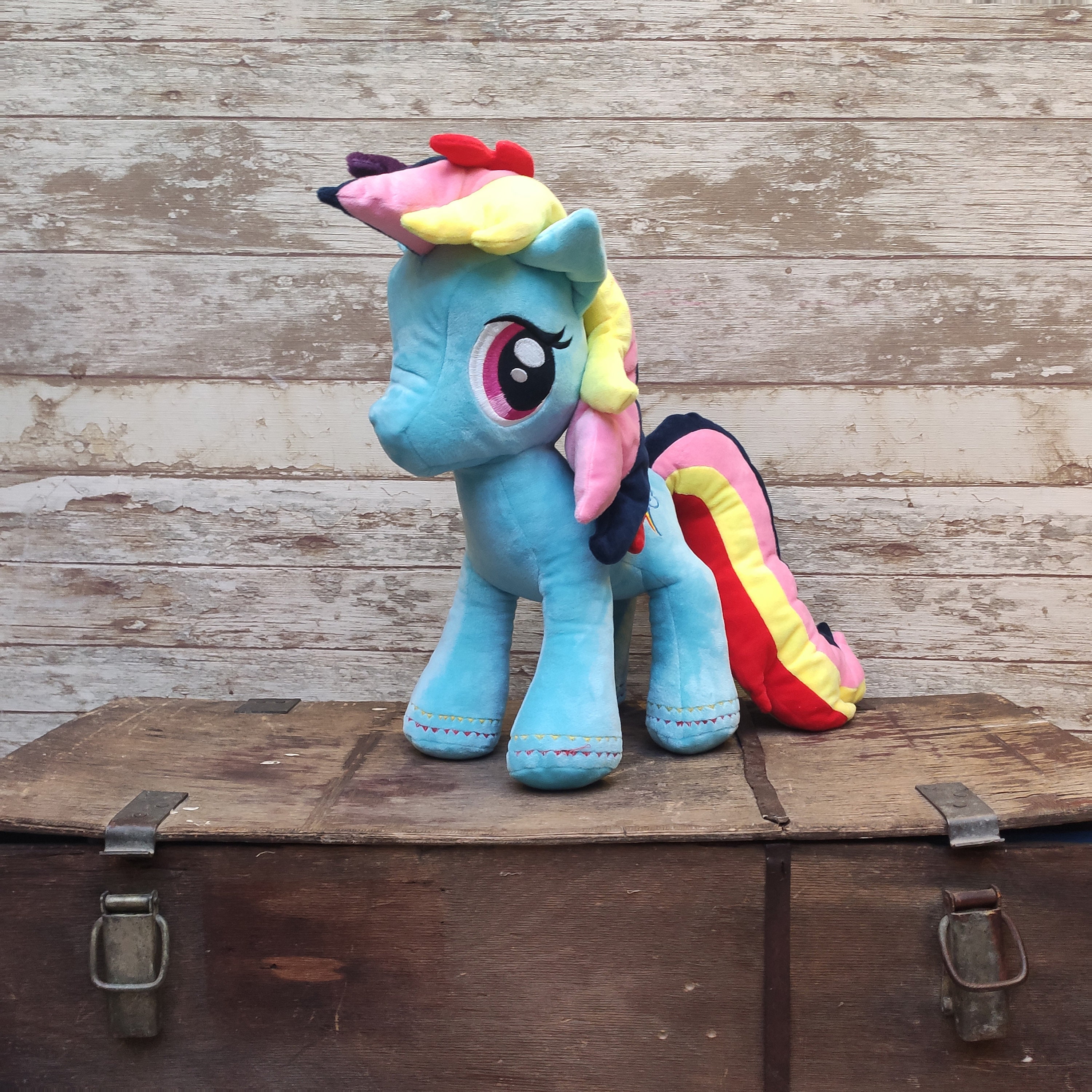 big rainbow dash plush