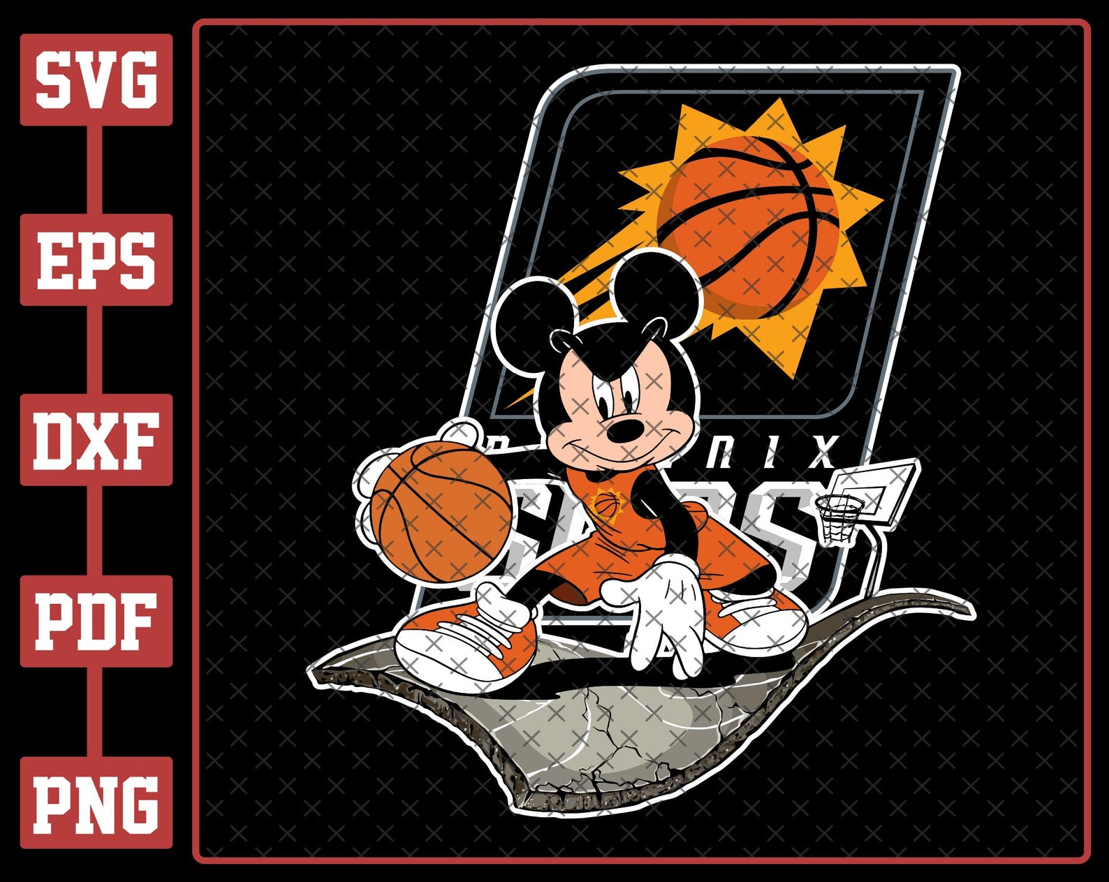 mickey mouse phoenix suns