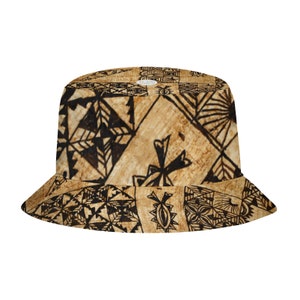 NEW Adjustable Polynesian Bucket Hat