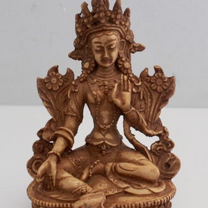 Tara-Resin Statue-Protection-Buddhist Tara-Gift For women-Gift For Him-Spiritual Gifts-Relaxation-Yoga Gift-Free Shipping in Australia