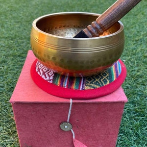 Meditation Singing Bowl | Sound Meditation Singing Bowl | Gifts for Her | Gifts for Him | Grow your SPIRITUAL Journey-Free Shipping