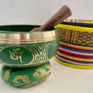 Singing Bowl for Sound Therapy-Tibetan Bestseller Gift Set-Gift for Her-Gift for Him-Christmas Gifts-Yoga-Reiki-Free Shipping