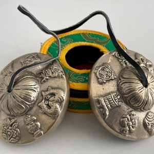 Tingsha bell with bag-Cymbals for Sound Therapy-Yoga-Reiki-Space Cleansing-Fengshui-Free Shipping in Australia
