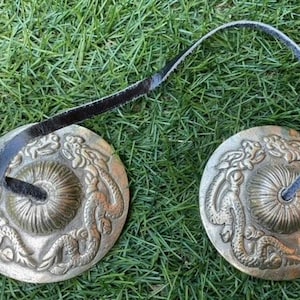 Tibetan Tingsha bell with bag-Cymbals-Aura Clenasing-Space Clearing-Gifts for Her-Gifts for Him-Free Shipping in Australia