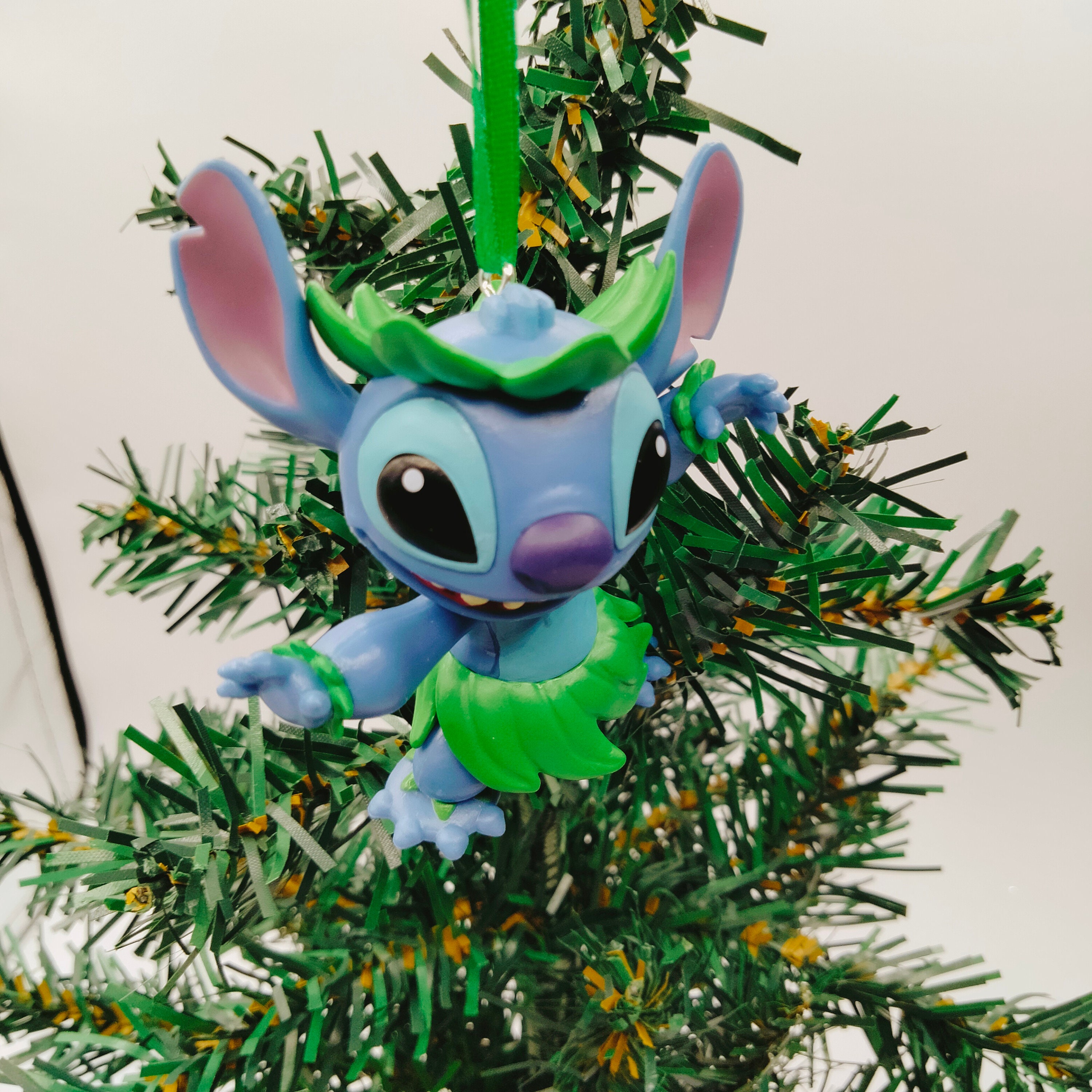 Stitch (Lilo movie) Disney inspired Christmas Tree Topper ornament ornaments