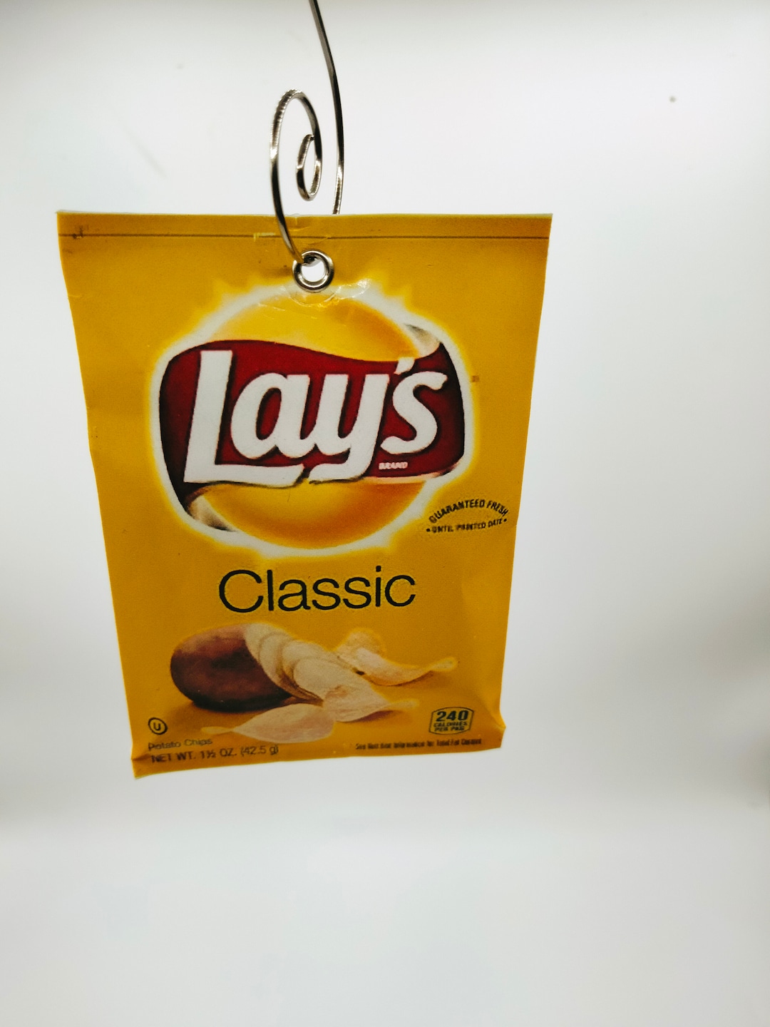 Lay's Potato Chips Hanging Ornament Christmas Ornament Mini Ornament