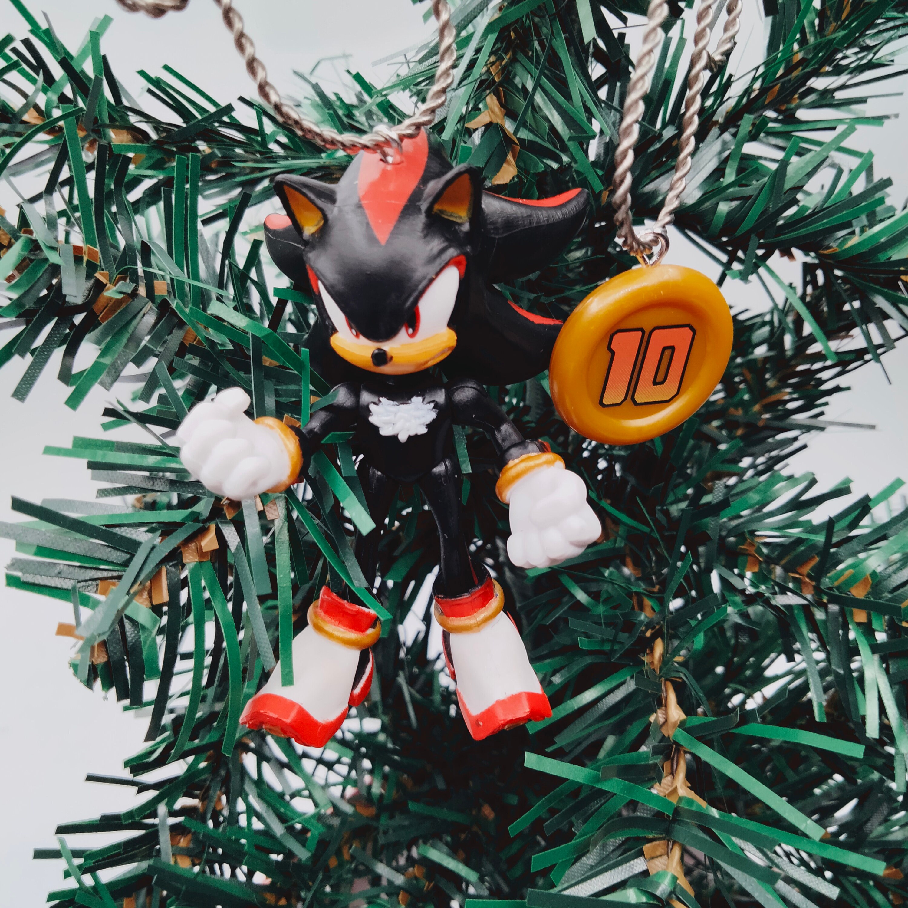 Shadow sonic the Hedgehog Figure or Christmas Ornament -  Denmark