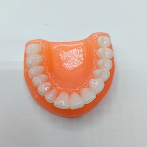 Denture False Teeth Prop | Ornament | Christmas Ornament | Rearview Mirror Ornament | Gag Gift | White Elephant Gift