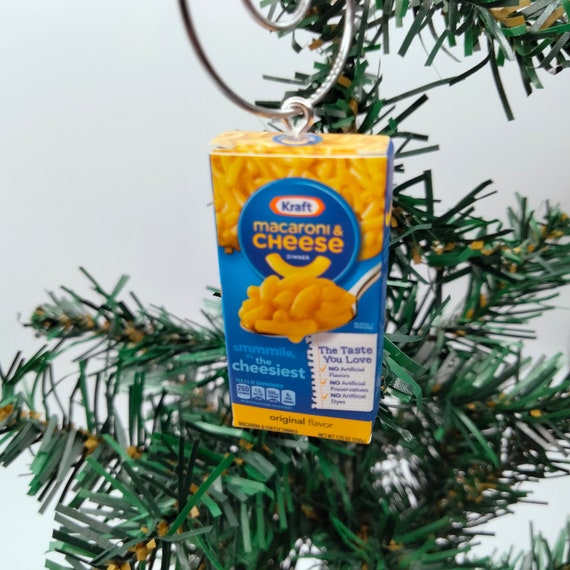 Mac & cheese christmas ornament Clearance